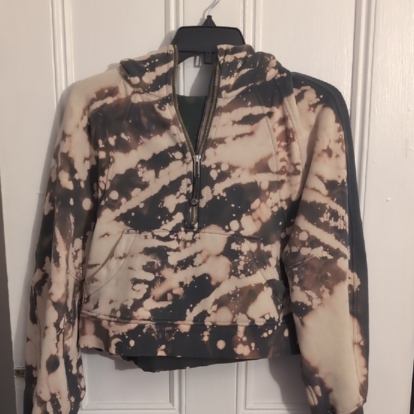 lululemon athletica Sweaters - Tie-Dye Zip-Up Hoodie